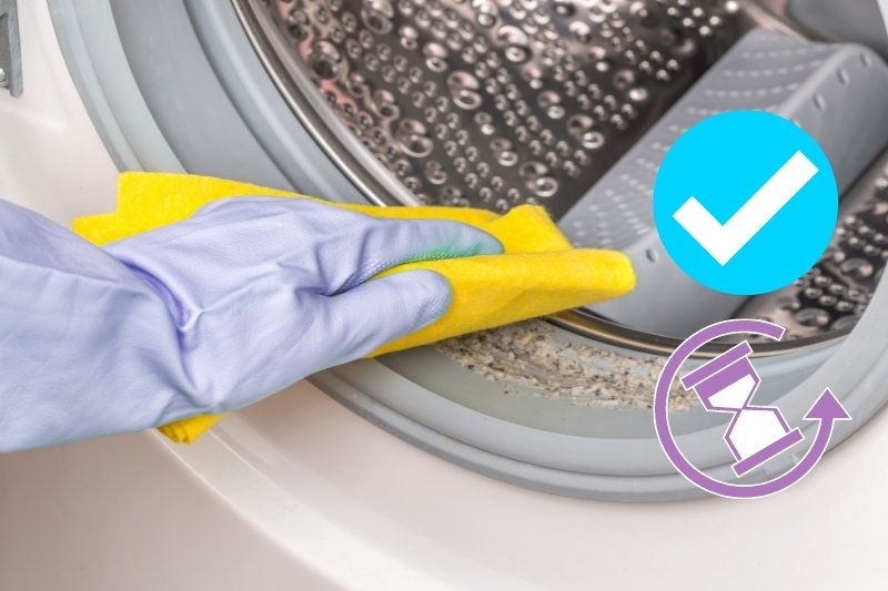 cleaning the washing machine regularly