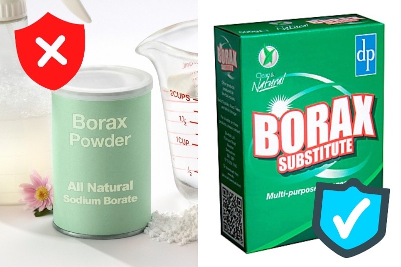 safety precautions for borax and borax substitute