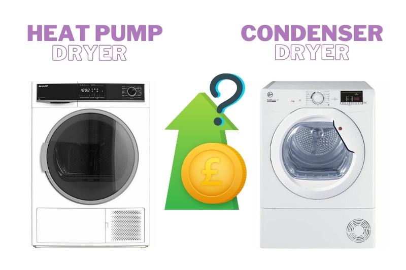 condenser vs heat pump dryer running costs comparison