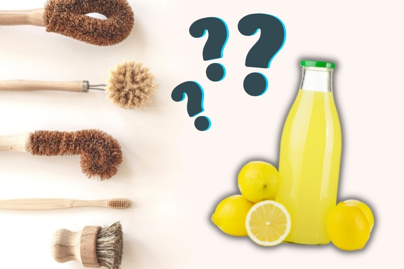 using bottled lemon juice for cleaning
