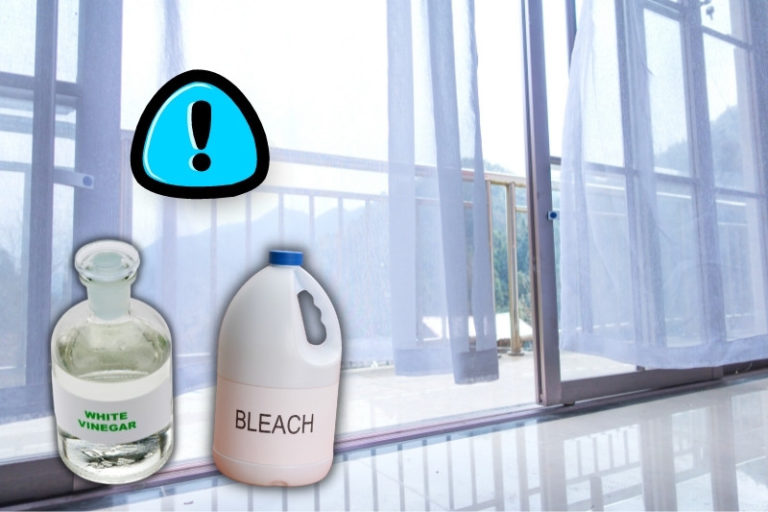 How to Whiten Net Curtains with Steradent