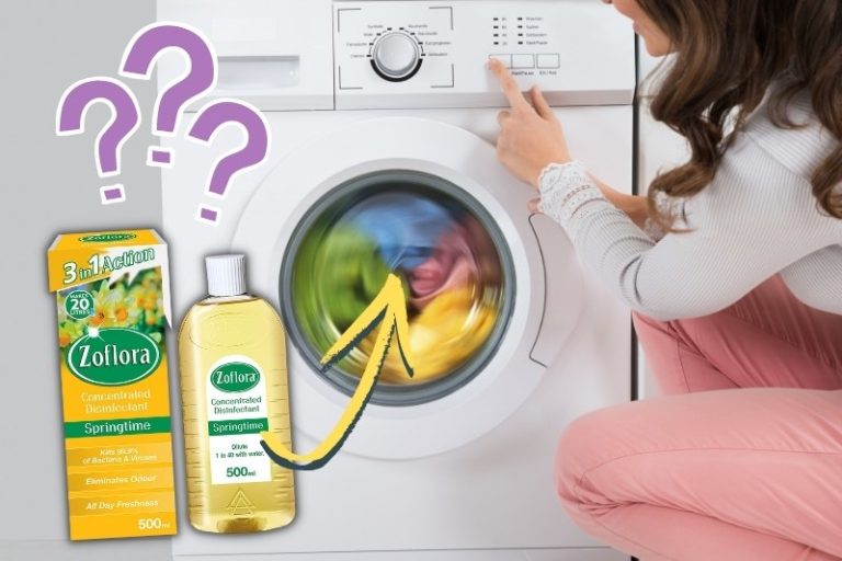 Can You Put Zoflora in the Washing Machine with Clothes?