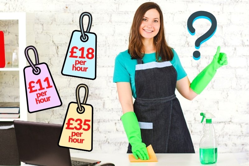 average cost of house deep clean in the UK