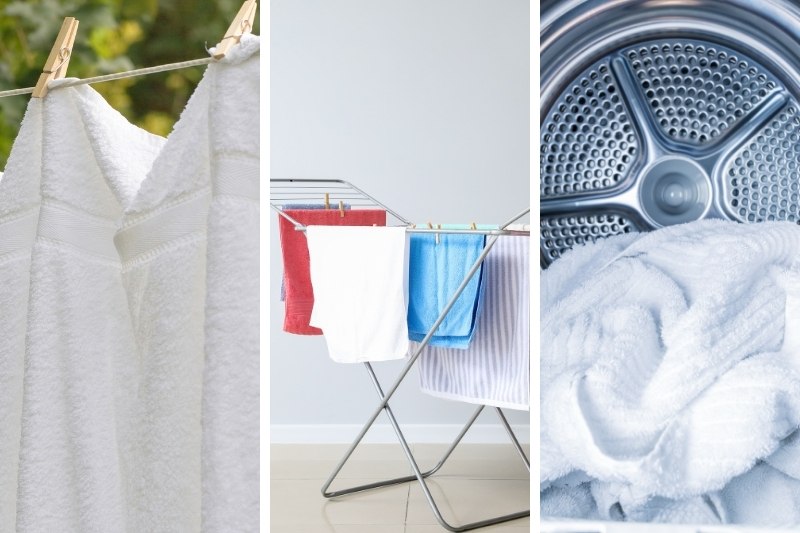 drying towels