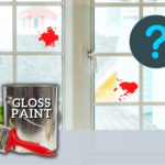 gloss paint on glass