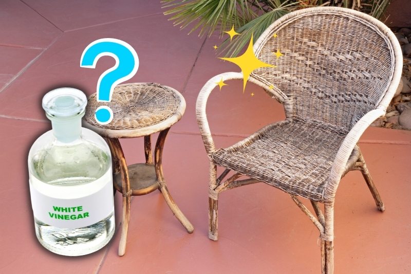 How to Clean Patio Furniture with Vinegar