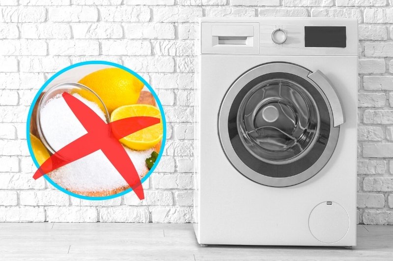 do not use citric acid in washing machine