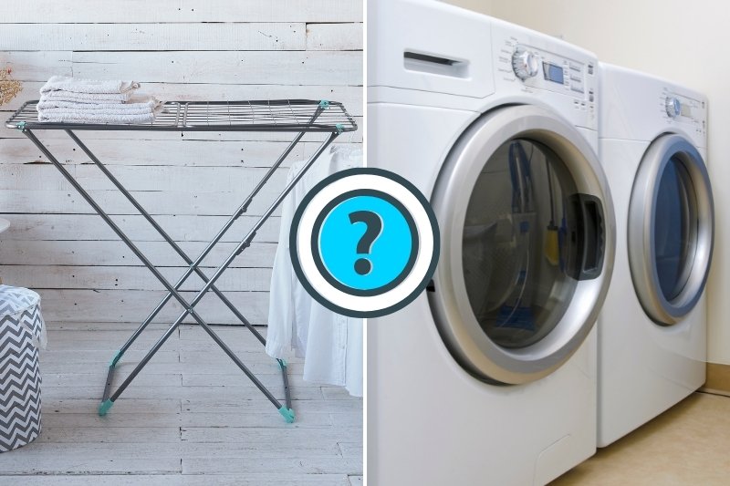heated airer or tumble dryer