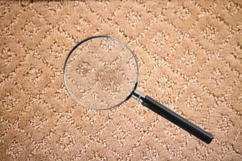 identify carpet stain