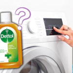 normal dettol in washing machine