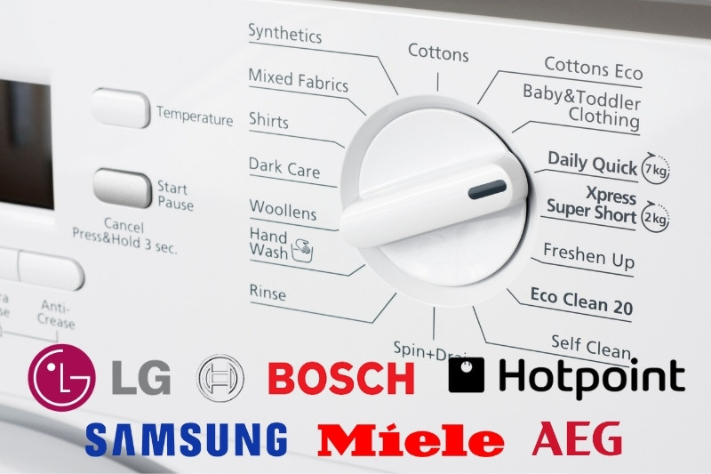 washing machine cycle times brand comparison