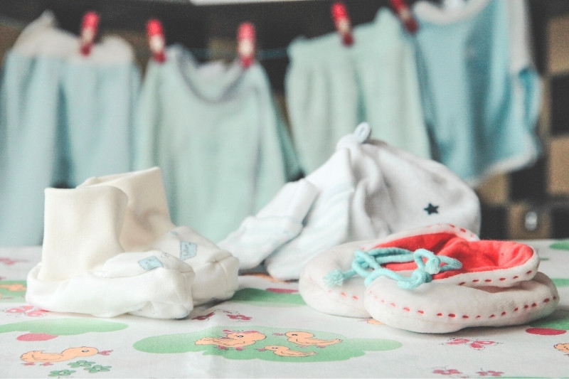 Washing Newborn Clothes 3 