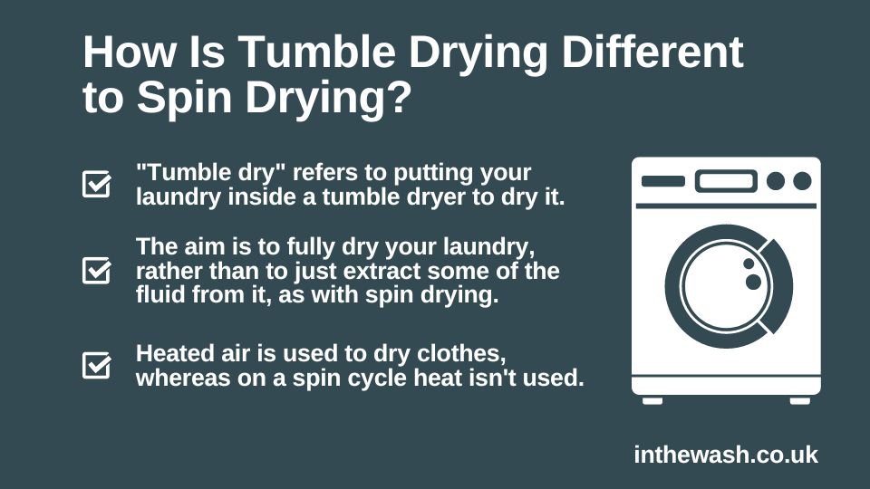 How Is Tumble Drying Different to Spin Drying?