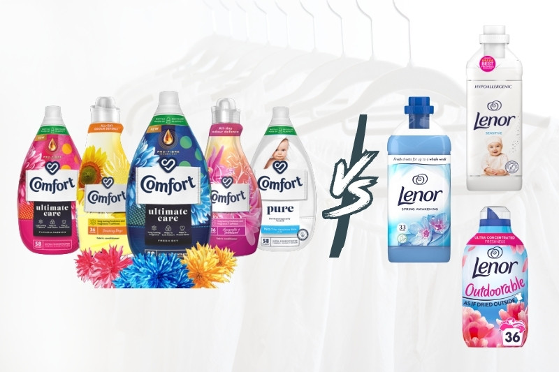 comfort vs lenor fabric conditioner