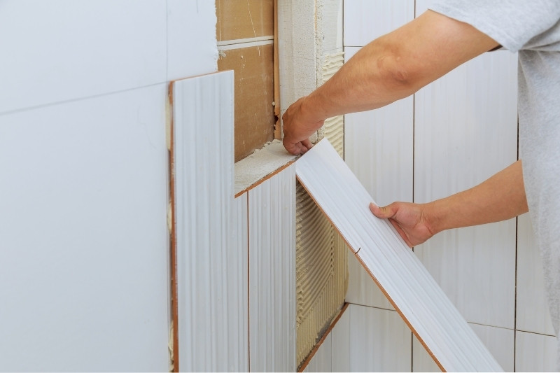 constructing new bathroom