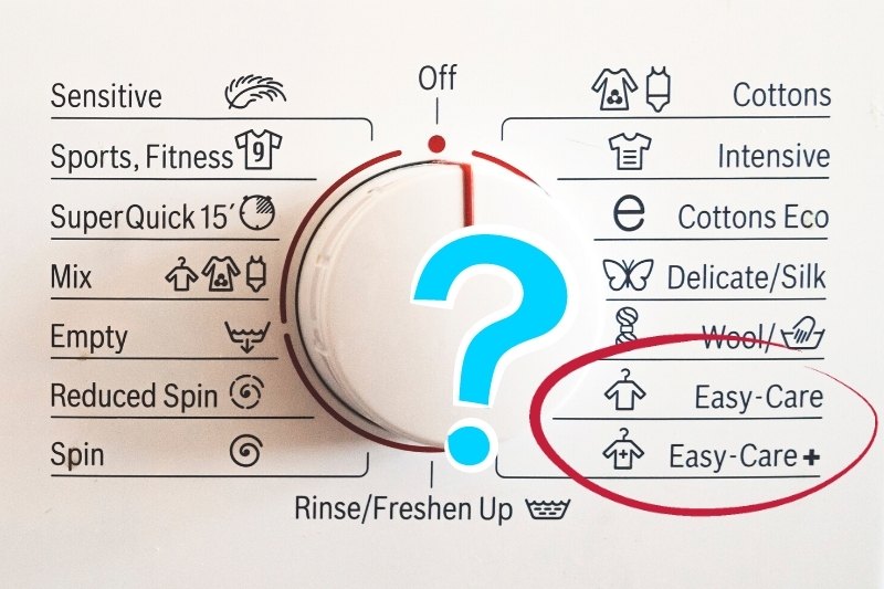 What Does “Easy Care” Mean on a Washing Machine?