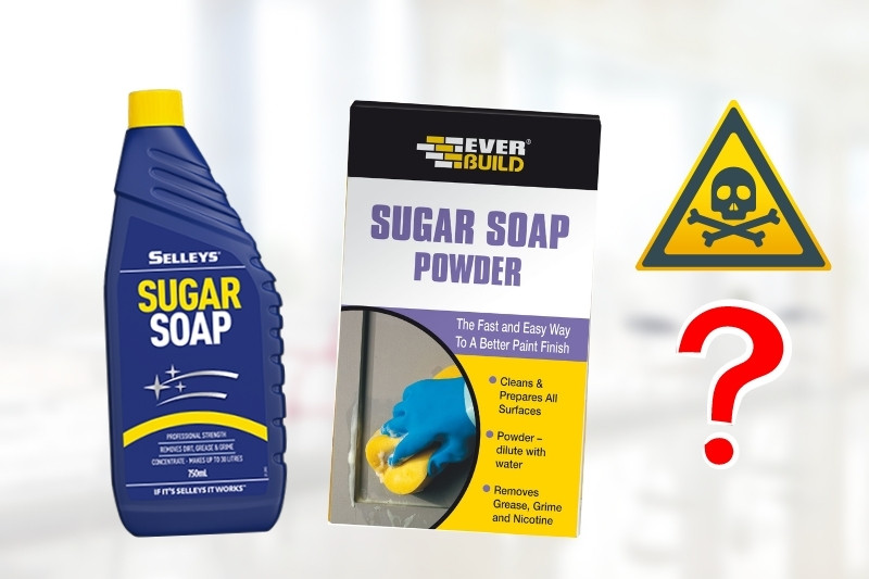 Sugar Soap for Cleaning Walls, Grease, Grime, Dirt, Nicotine