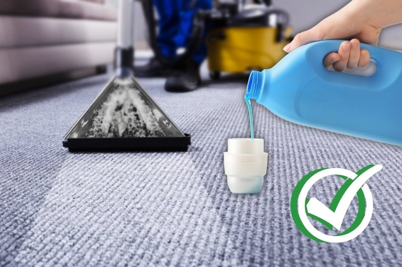 laundry detergent as carpet cleaner benefits