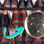 mouldy shoes in wardrobe