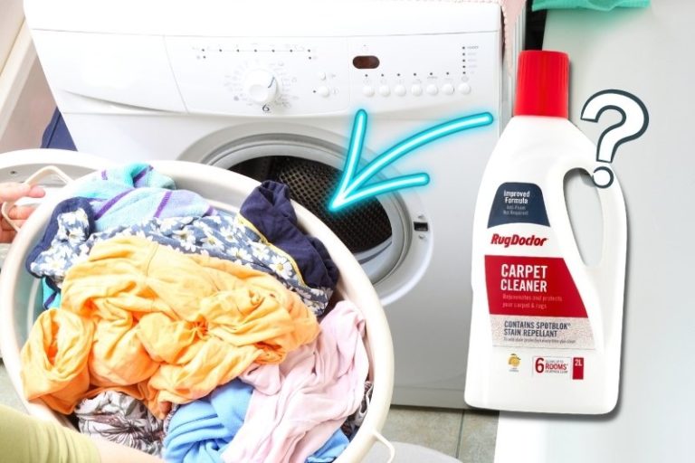 Can You Use Carpet Cleaner in the Washing Machine?