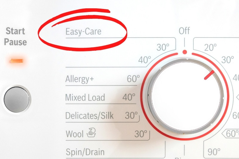 What Does “Easy Care” Mean on a Washing Machine?