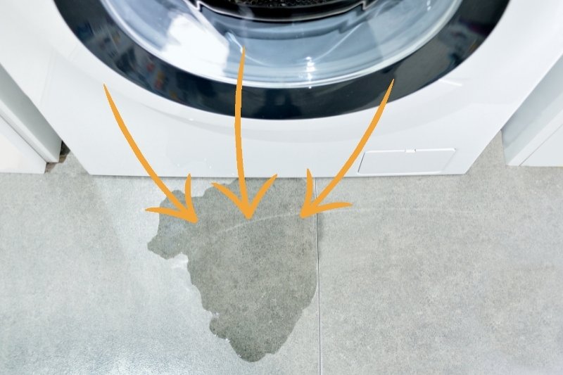 washing machine leaking