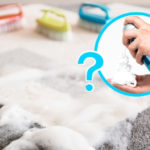 cleaning with shaving foam or cream
