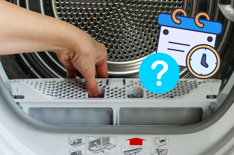 when to clean a tumble dryer