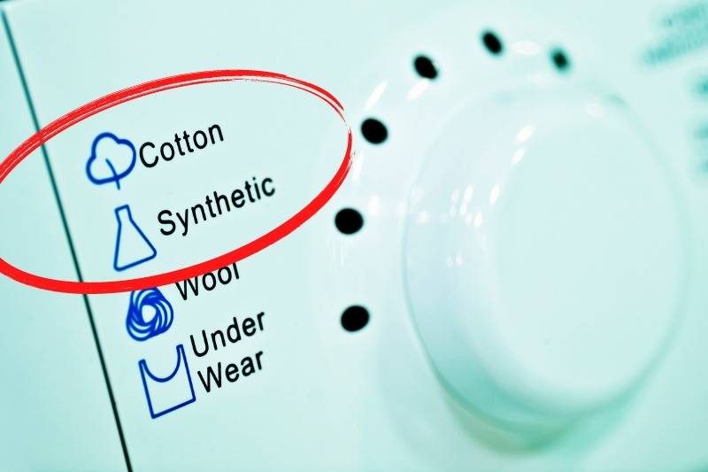 cotton vs synthetic wash cycle