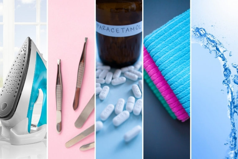 How to Clean an Iron with Paracetamol