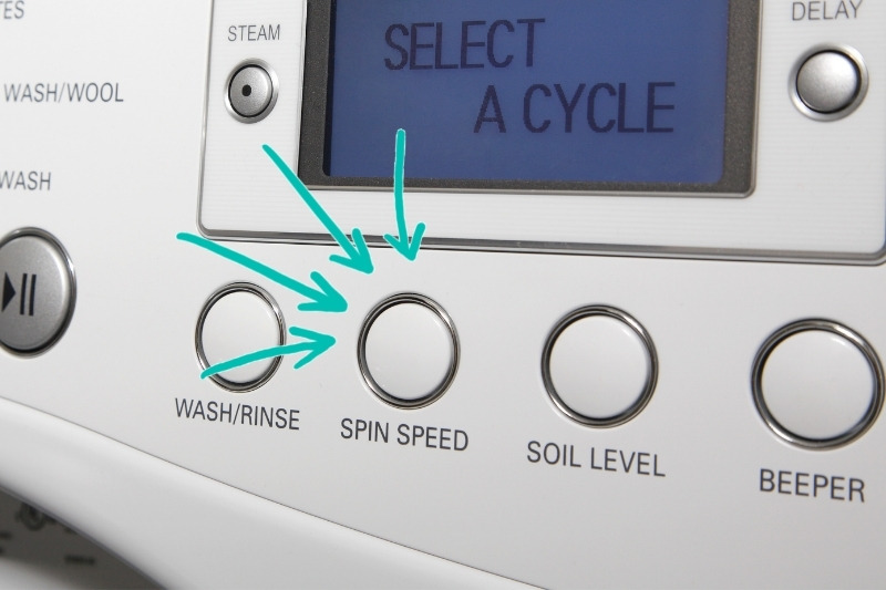 spin speed washing machine