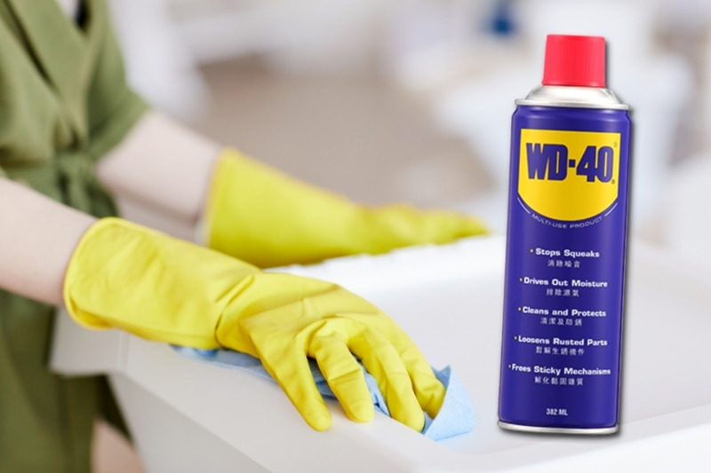 14 usos para WD-40 na limpeza