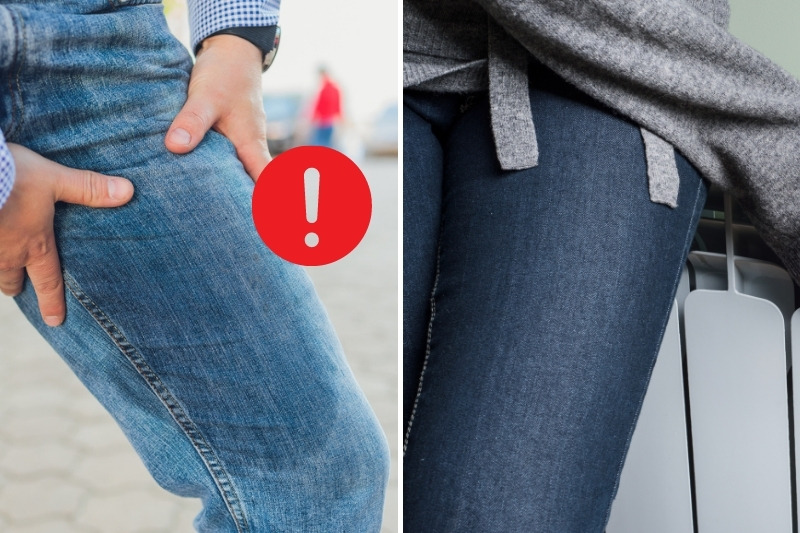 How To Dry Jeans Fast in Public