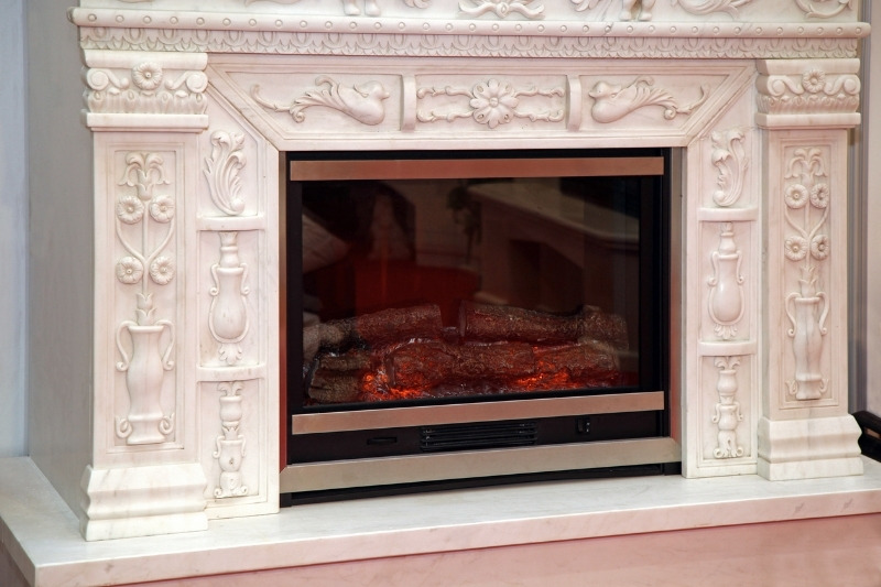 How to Clean a Marble Fireplace