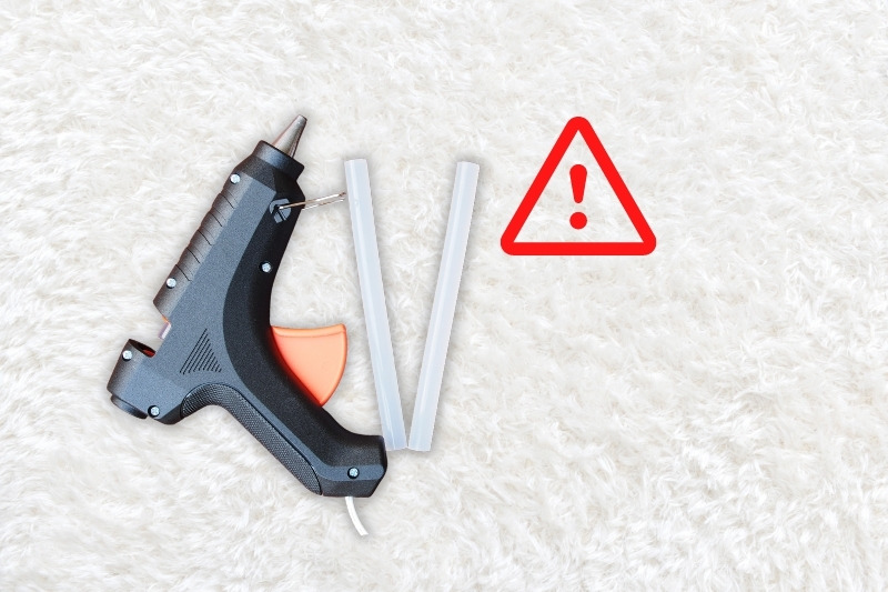 How to Get Glue Gun Glue Out of a Carpet