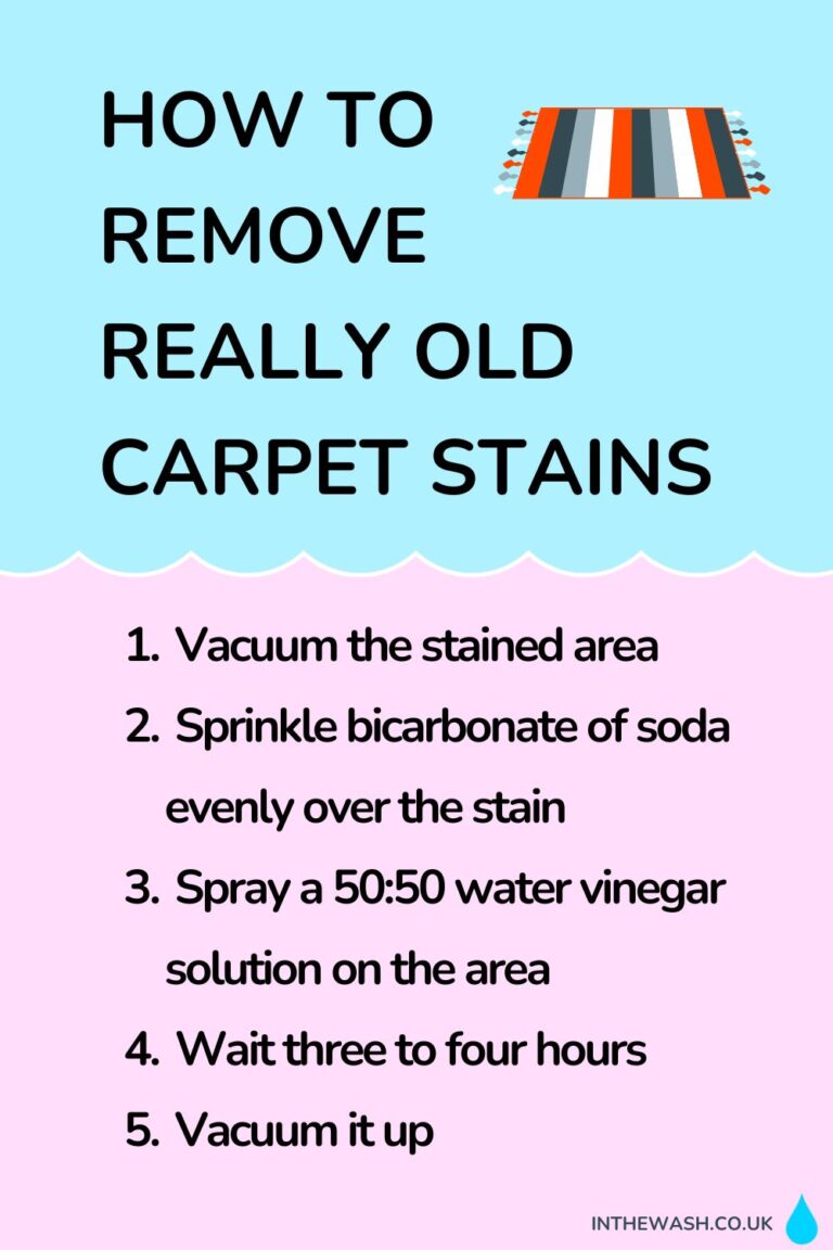 How to Remove Really Old Carpet Stains