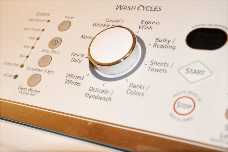 Washing machine settings