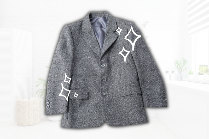 how to clean a wool blazer