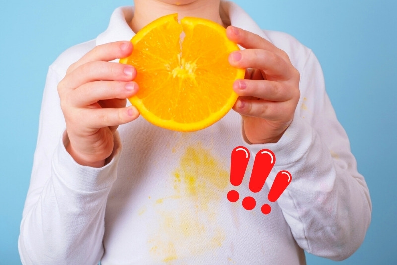How To Get Orange Stains Out Of Clothes