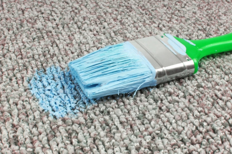 How to Get Satinwood Paint Out of a Carpet
