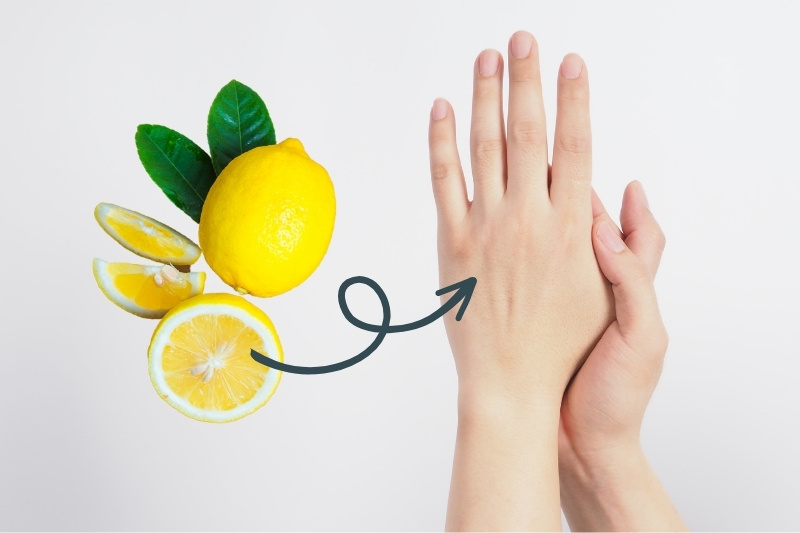 Get Rid of Curry Smell from Hands using lemon