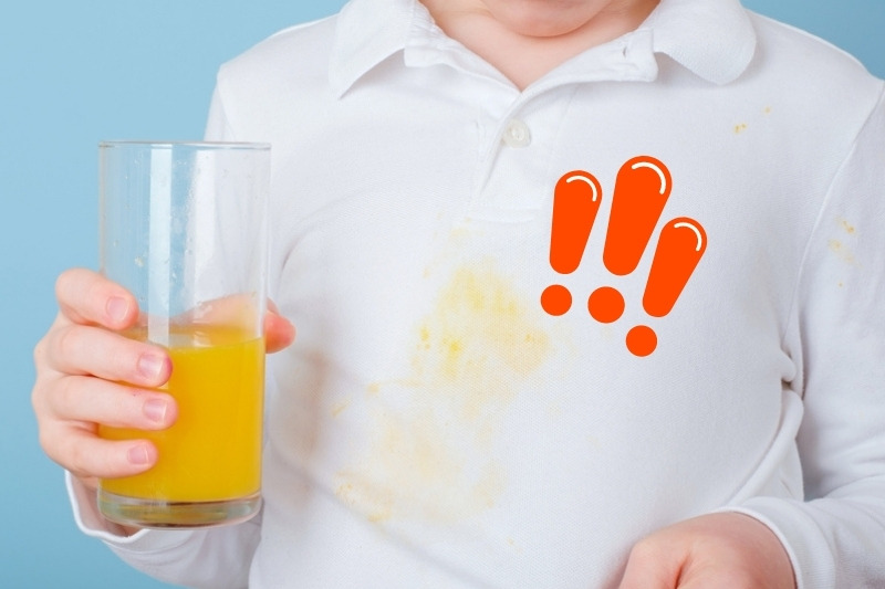 How to Remove Orange Juice Stains from Clothes
