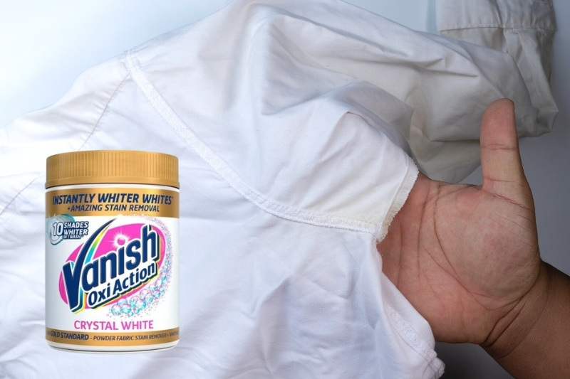 using stain remover to whiten clothes