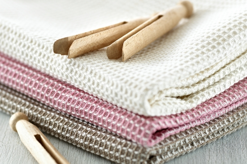 how to wash tea towel