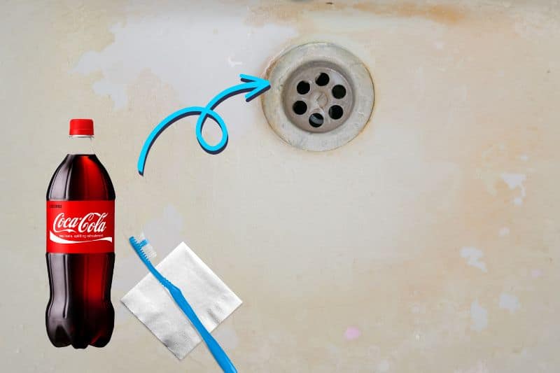 How to Remove Limescale From Sinks Using Coca-cola
