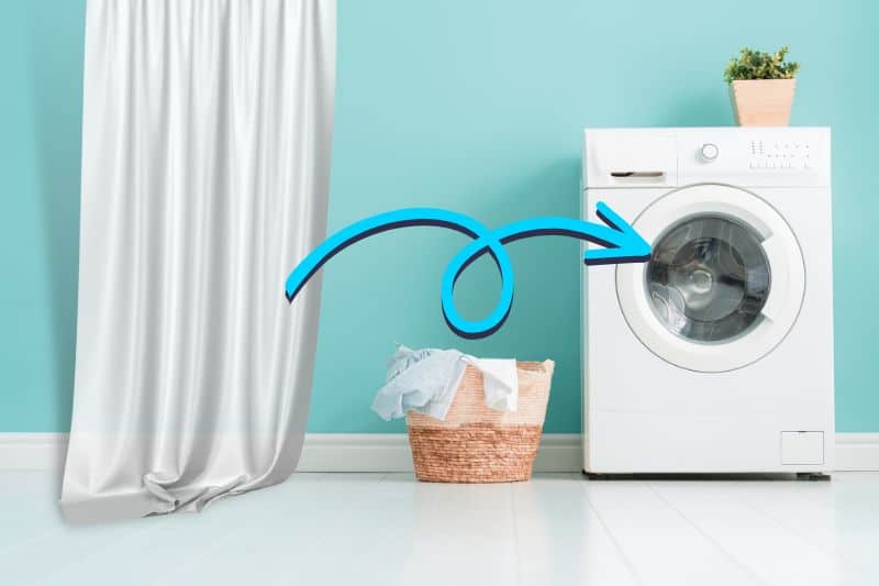 How to Wash Curtains in the Washing Machine
