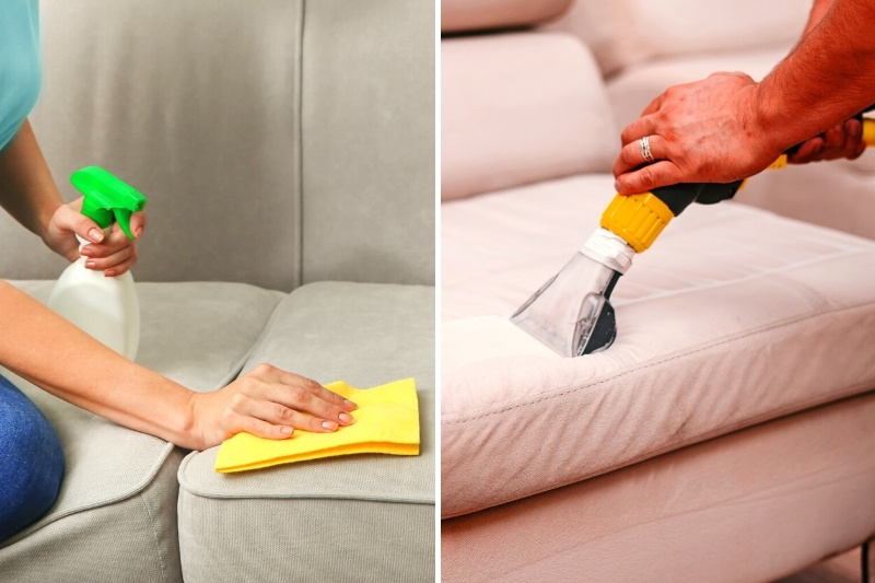 cleaning fabric sofas