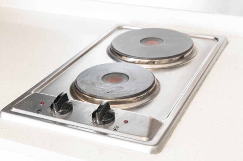electric hob solid plates
