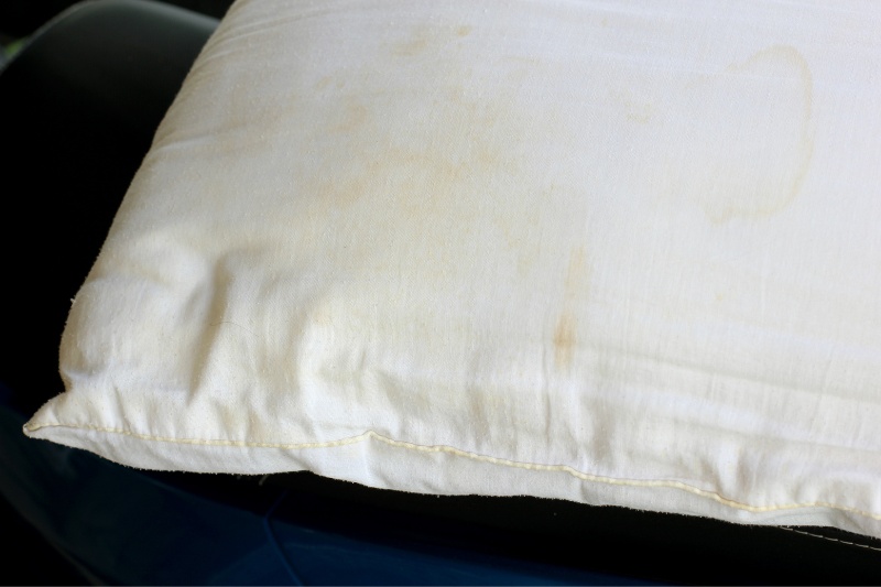 pillow stains