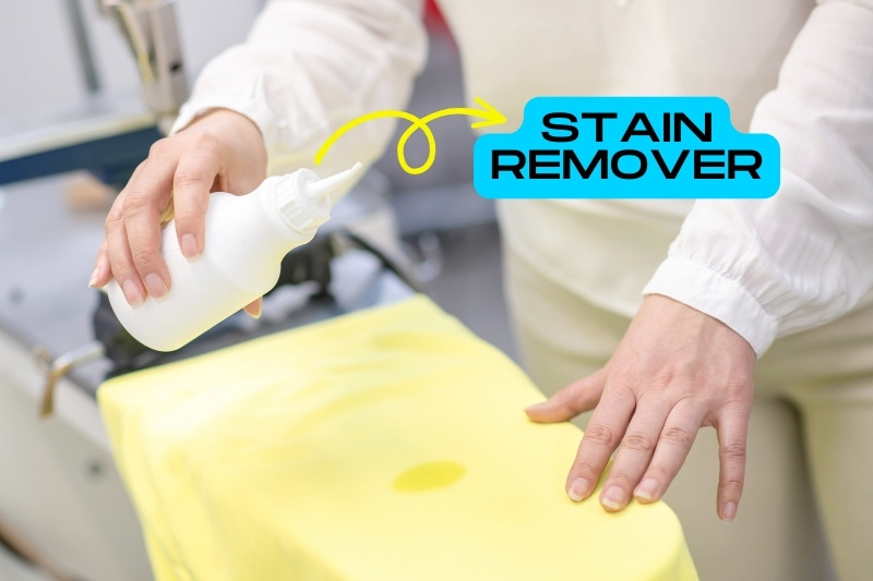 stain remover on clothes
